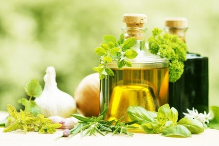Оливковое масло и лук