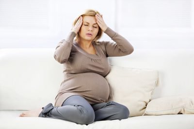 Проявление истерики у беременных