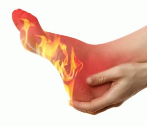 Почему горят стопы ног