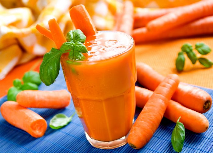 морковный сок от глистов
